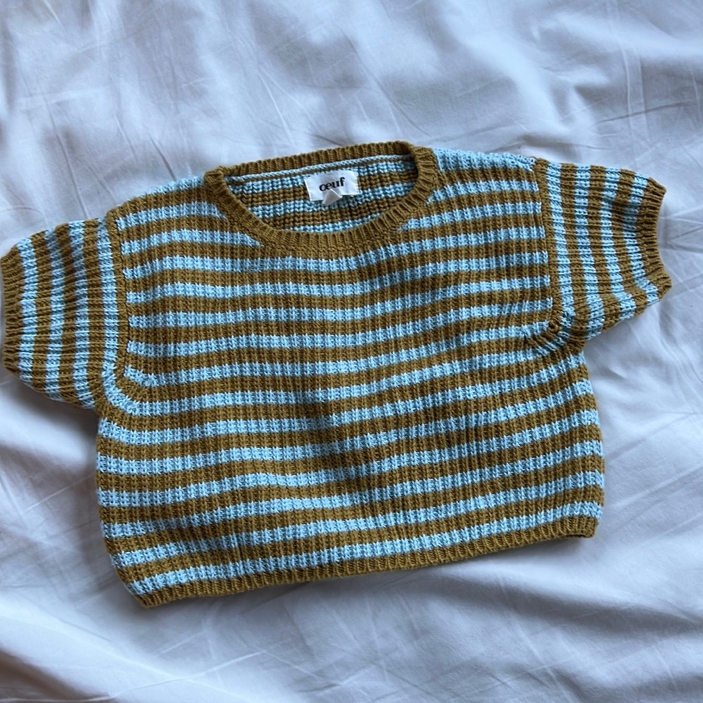OEUF cotton sweater size 12-18m